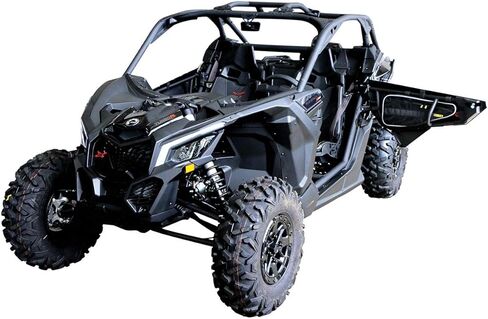 مجموعة حقائب Nelson Rigg Polaris RZR والباب الأمامي مع وسادة ركبة قابلة للإزالة؛ يناسب معظم موديلات Polaris RZR 2014-2021 وCan Am Maverick in Kuwait