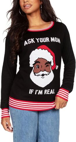 Women's Santa Unicorn Christmas Sweater - Ugly Christmas Sweater for Women in Saudi Arabia