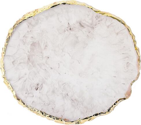 1 Piece Nail Art Palette Nail Polish Palette Mixing Palette Makeup Plate Nail Plates for Nail Art Nail Tip Holder Nail Art Display (Blue Leaf) in Kuwait