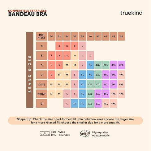 حمالة صدر Truekind، حمالة صدر لاسلكية بدون حمالات، حمالة صدر Bandeau، حمالات صدر بدون حمالات صغيرة إلى كبيرة الحجم للنساء، حمالات صدر نسائية بدون حمالات in Saudi Arabia