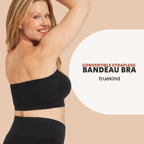 حمالة صدر Truekind، حمالة صدر لاسلكية بدون حمالات، حمالة صدر Bandeau، حمالات صدر بدون حمالات صغيرة إلى كبيرة الحجم للنساء، حمالات صدر نسائية بدون حمالات in Saudi Arabia