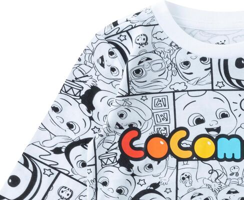مجموعة من قطعتين من قميص CoComelon Boys بأكمام طويلة للأطفال الصغار in Kuwait