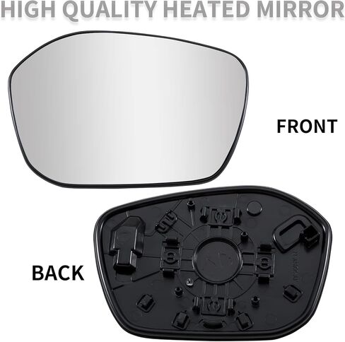 Passenger Side Mirror Replacement for Honda Civic 2022 2023 2024 Mirrors Glass - Convex Mirror Glass, Right Side Rear View Mirror without Power Heated (Not Heated) in Kuwait