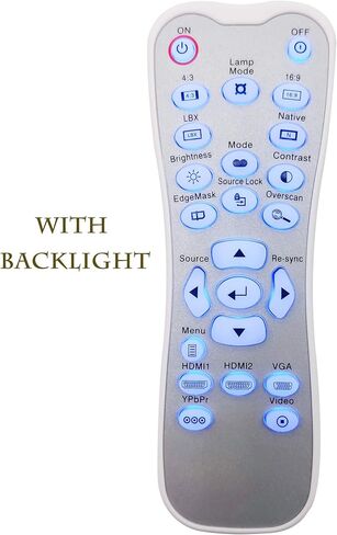 INTECHING BR-3080N Projector Remote Control for Optoma ZH400UST, ZH500UST, ZU500UST, ZW300UST, ZW300USTi, ZW310ST in Kuwait