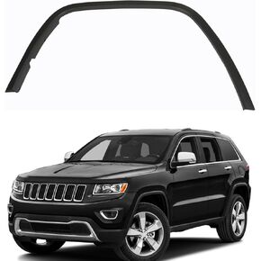 GXYWADY Front Left Side Wheel Fender Flare Molding Trim Replacement for Grand Cherokee 2016 2017 2018 2019 2020 2021 2022 5XT69RXFAC