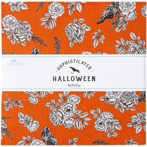 My Mind's Eye Sophisticated Halloween 42 10-inch Squares Layer Cake Riley Blake 10-14620-42, Assorted