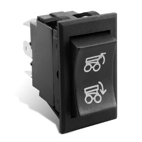 Switch AM116712 Fit for John Deere Gator 1445 1735 850D 550 855D 625i 825i 6x4 4x4 CS, Hydaulic Bed Box Lift Toggle Rocker Switch Replace AM121387