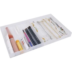 Craft Organizers and Storage, Pencil, Crayon, Marker, Pen Organizer, Pen Holder, Pen Tray Storage with Gel Pens, Fountain Pens, Chalk for Office, Art & Craft Room - 8Pack