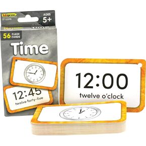 Teacher Created Resources Time Flash Cards (EP62046) 3-1/8" x 5-1/8"