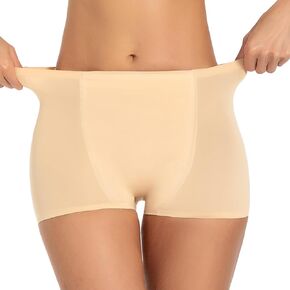 Yilanmy Women's Boyshort Underwear Full Coverage Panties High Waisted Leak Proof Underwear