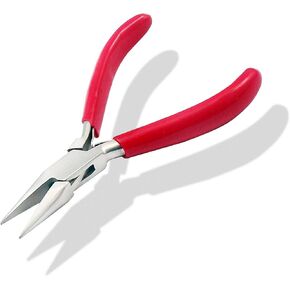 Comfort Chain-Nose Pliers with PVC Handle, Jewelry Making and Repair Tool