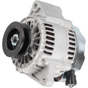 Alternator Replacement Compatible with 1985-1992 Toyota 4Runner 2.4 2.4L, 1985 Celica 2.4 2.4L, 1985-1991 Toyota Pickup 2.4 2.4L Replace AND0079, 321-1166, 100211-2030, 400-52020, ALT-5056
