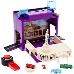 Disney Cars Disney Pixar Car Play Set - Toolbox Case with Lightning McQueen & Ramone Die Cast Cars, Launcher, Body Shop, Turntable, Track & More - Inspired by Disney Pixar Cars Films & Cars Land in Kuwait