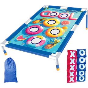 Remit Bean Bag Toss Game, Cornhole Game Set for Kids, Outdoor Toys and Sports Toys, Fun Outside Toys for Yard Play, Outdoor Activities, Sports & Play Toys for Active Kids for Kids 3-8