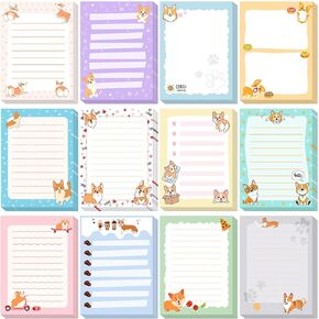 12 Pieces Bee Sticky Notes Bee Notepads 3x4 Inch Adhesive Bee Memo Notes Bee Gifts for Women Bee to Do List for Memo Reminder List for Office Home Supplies Teachers Gift