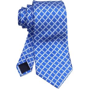 Secdtie 3.15"(8cm) Fashion Striped Ties Mens Plaid Flower Necktie for Wedding