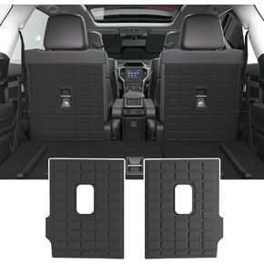7&8 Seats Cargo Liner Compatible with 2019-2024 Subaru Ascent Trunk Mat 3rd Backrest Mat Replacement for 2019-2024 Subaru Ascent Accessories (7&8 Seats 3rd Row Backrest Mat+Trunk Mat)