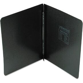 Universal UNV80571 8.5 in. x 11 in. 3 in. Capacity 2-Piece Prong Fastener Pressboard Report Cover - Black