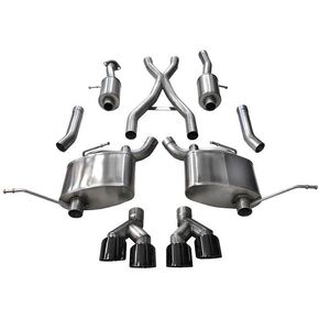 Corsa 14992BLK Cat Back Exhaust (Jeep Grand Cherokee Summit Edition 5.7L V8)