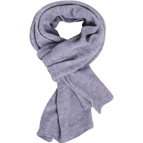 Wimdream Extra Long Knit Scarf for Men, Stylish Women Winter Scarf, Warm and Soft, 95 * 19inches