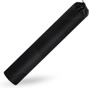 Klmnop Jumbo Rug Storage Bag, 27''×141'' Carpet Bag Protection for Rolled Rug, Rug Bags for Moving Transport(Black)