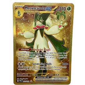 Pokemon - Meowscarada ex 271/193 - Paldea Evolved - Gold Secret Rare Card