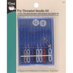 Dritz 153 Pre-Threaded Needle Kit