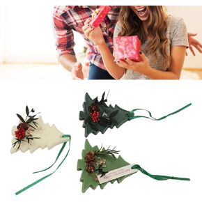 3PCS Scented Wax Sachet, Hanging Christmas Tree Shaped Floral Aromatherapy Wax Tablets, Long Lasting Wax Sachets, Home Fragrance Sachet Packets, Suitble for Wardrobe Closet Bedroom