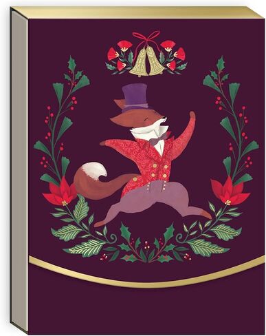 Punch Studio Molly & Rex 12 Days Partridge Xmas Pocket Notepad (31951) in Kuwait