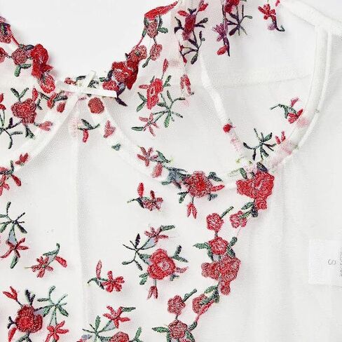 Lilosy Sexy Floral Embroidered Teddy Babydoll Lingerie Set in Kuwait