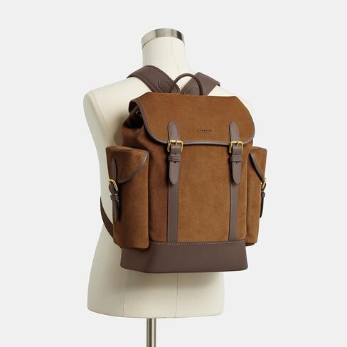 COACH Men's Hitch Backpack, Black, Standard in Saudi Arabia