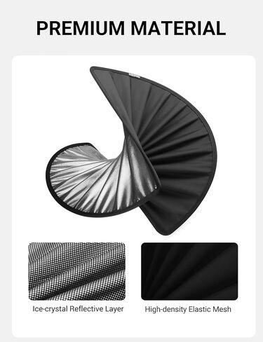 Motrobe 2024 ترقية Tesla Model 3 Highland Sunshade Roof [لا يتدلى أبدًا، لا توجد فجوات] ظل شمسي للسقف الزجاجي [طلاءات كريستال ثلجي نانو] عازل للحرارة للحماية من الشمس للطراز 3 ملحقات Highland رمادي in Kuwait