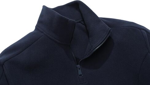 KAIDER Women's Plus Size Quarter-Zip Polar Fleece Pullover Jacket Stand Collar Sweatshirt with Pocket Long Sleeve Sweater in Saudi Arabia