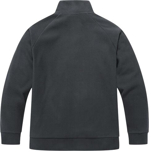 KAIDER Women's Plus Size Quarter-Zip Polar Fleece Pullover Jacket Stand Collar Sweatshirt with Pocket Long Sleeve Sweater in Saudi Arabia