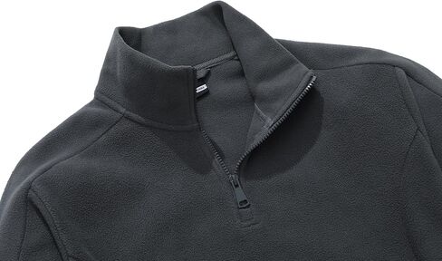 KAIDER Women's Plus Size Quarter-Zip Polar Fleece Pullover Jacket Stand Collar Sweatshirt with Pocket Long Sleeve Sweater in Saudi Arabia
