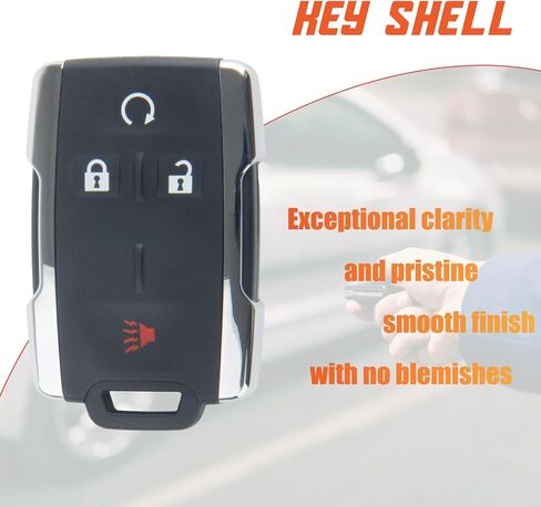 M3N-32337100 Key Fob Shell Case Compatible with Silverado 1500 Silverado 2500 Silverado 3500 Colorado Tahoe Canyon Sierra Sierra 1500 Yukon in Saudi Arabia