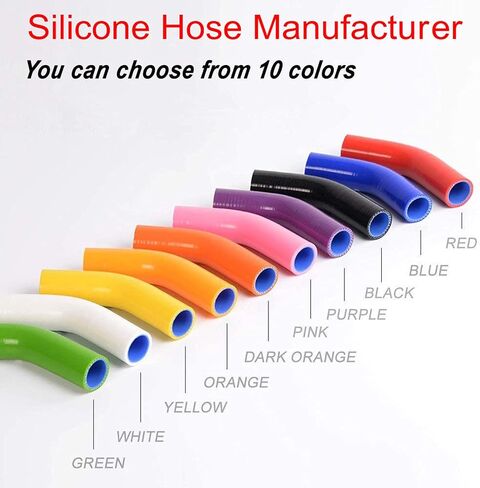 Silicone Air Intake Boost Inlet Hose Kit Replacement for MINI COOPER S N14 ENGINE R55 R56 R57 2007 2008 2009 2010 2011 2012(Red) in Saudi Arabia