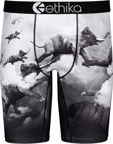 Ethika Mens Staple Boxer Brief | Elephants Fly in Saudi Arabia