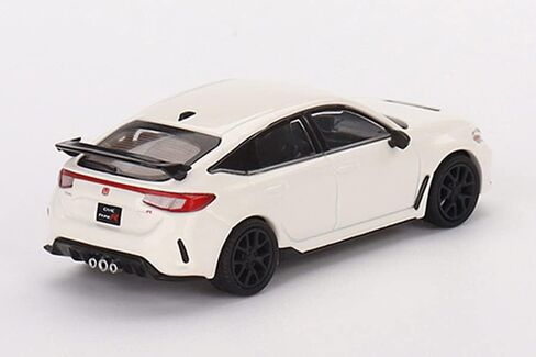 TrueScale Miniatures Mini GT 1/64 Honda Civic Type R 2023 Boost مقبض يسار لؤلؤي أزرق، منتج نهائي in Kuwait