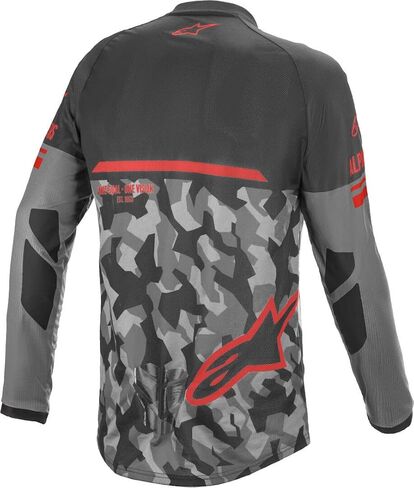 Alpinestars 3763019-9133-S Venture R جيرسي رمادي مموه/أحمر Fluo Sm in Saudi Arabia