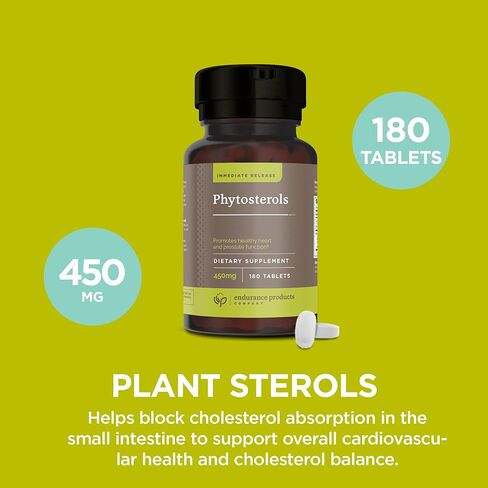 شركة منتجات التحمل EPC Phytosterols - 450 مجم إصدار فوري - 180 قرص - ستيرول نباتي - بيتا سيتوستيرول in Kuwait