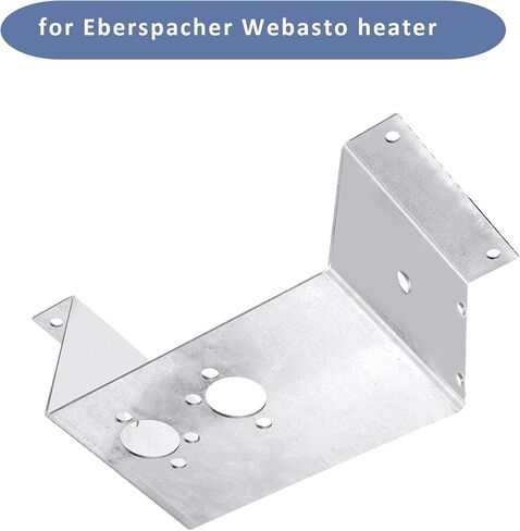 لوحة تركيب سخان الديزل مناسبة لسخان انتظار الديزل Webasto 2000 Eberspacher D2 D1LC، قاعدة تثبيت خارجية من الفولاذ المقاوم للصدأ، شكل U مثقوب مسبقًا in Kuwait