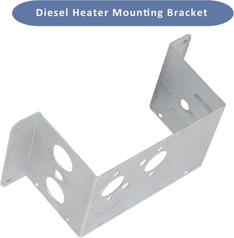 لوحة تركيب سخان الديزل مناسبة لسخان انتظار الديزل Webasto 2000 Eberspacher D2 D1LC، قاعدة تثبيت خارجية من الفولاذ المقاوم للصدأ، شكل U مثقوب مسبقًا in Kuwait