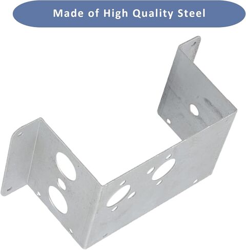 لوحة تركيب سخان الديزل مناسبة لسخان انتظار الديزل Webasto 2000 Eberspacher D2 D1LC، قاعدة تثبيت خارجية من الفولاذ المقاوم للصدأ، شكل U مثقوب مسبقًا in Kuwait