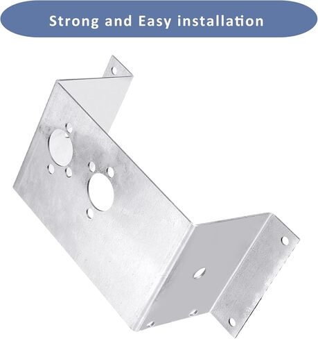 لوحة تركيب سخان الديزل مناسبة لسخان انتظار الديزل Webasto 2000 Eberspacher D2 D1LC، قاعدة تثبيت خارجية من الفولاذ المقاوم للصدأ، شكل U مثقوب مسبقًا in Kuwait