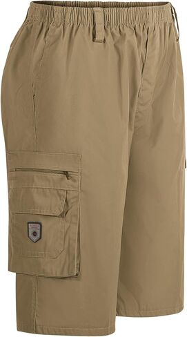 Mens Cargo Shorts Relaxed Fit Lightweight Outdoor Quick Dry Work Casual Shorts for Men with Multi-Pockets in Saudi Arabia