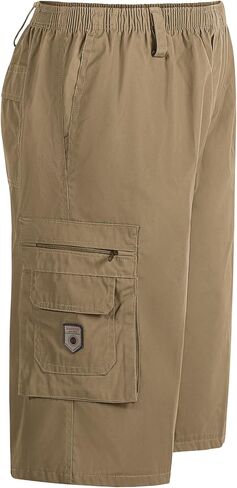 Mens Cargo Shorts Relaxed Fit Lightweight Outdoor Quick Dry Work Casual Shorts for Men with Multi-Pockets in Saudi Arabia