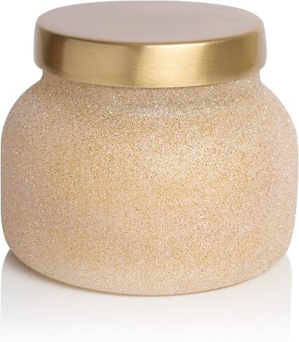 شمعة معطرة اجتماعية برائحة التفاح الأزرق من كابري - شمعة برطمان جلام مميزة - مزيج شمع الصويا - شمعة طويلة الأمد - شمعة فاخرة للعلاج العطري - شمعة بنفسجية (19 أونصة) in Kuwait