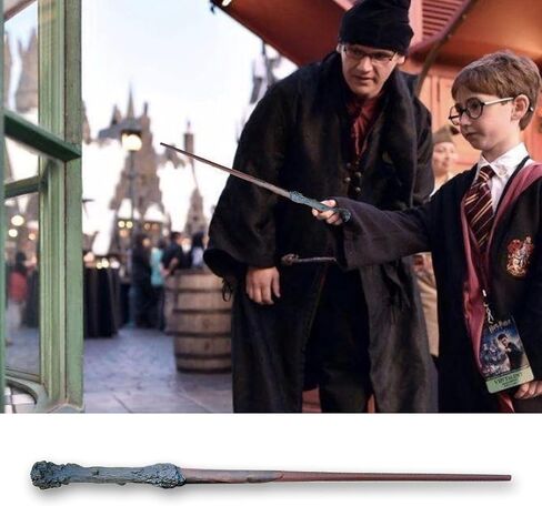 Wizard Magic Wand, Hand Carved Wooden Wand, Wizard Collectible and Role Play Accessory with Gift Box, Magical Gift for Kids and Adults in Saudi Arabia