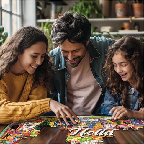 ألغاز الجبل الأبيض للعطلات - أحجية الصور المقطوعة المكونة من 1000 قطعة in Saudi Arabia